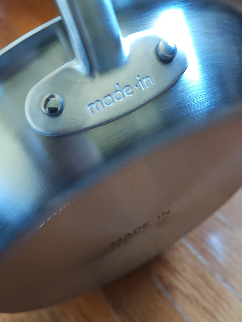 New Made In 10" Stainless Fry Pan - Picture 5 of 5